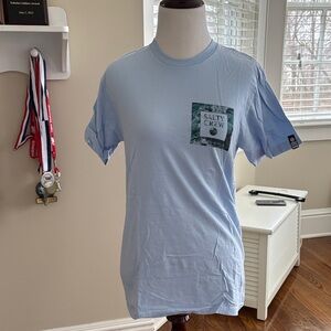 Salty Crew Light Blue Pocket Tee